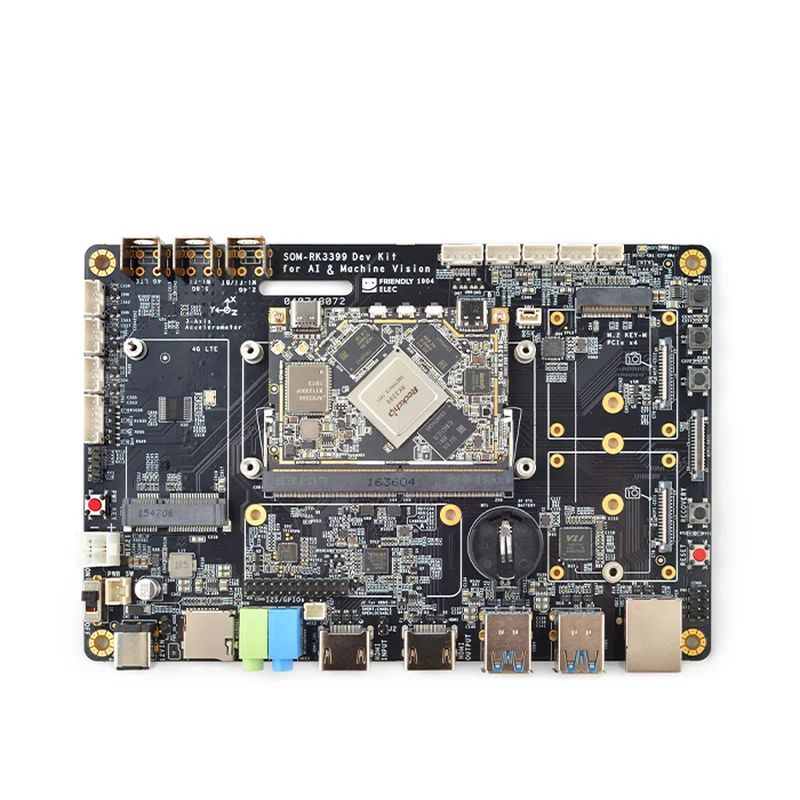 Rockchip SOM RK3399 core board MIPI бинокль HDMI IN push макетная плата с памятью 2 ГБ DDR3 и флэш 16