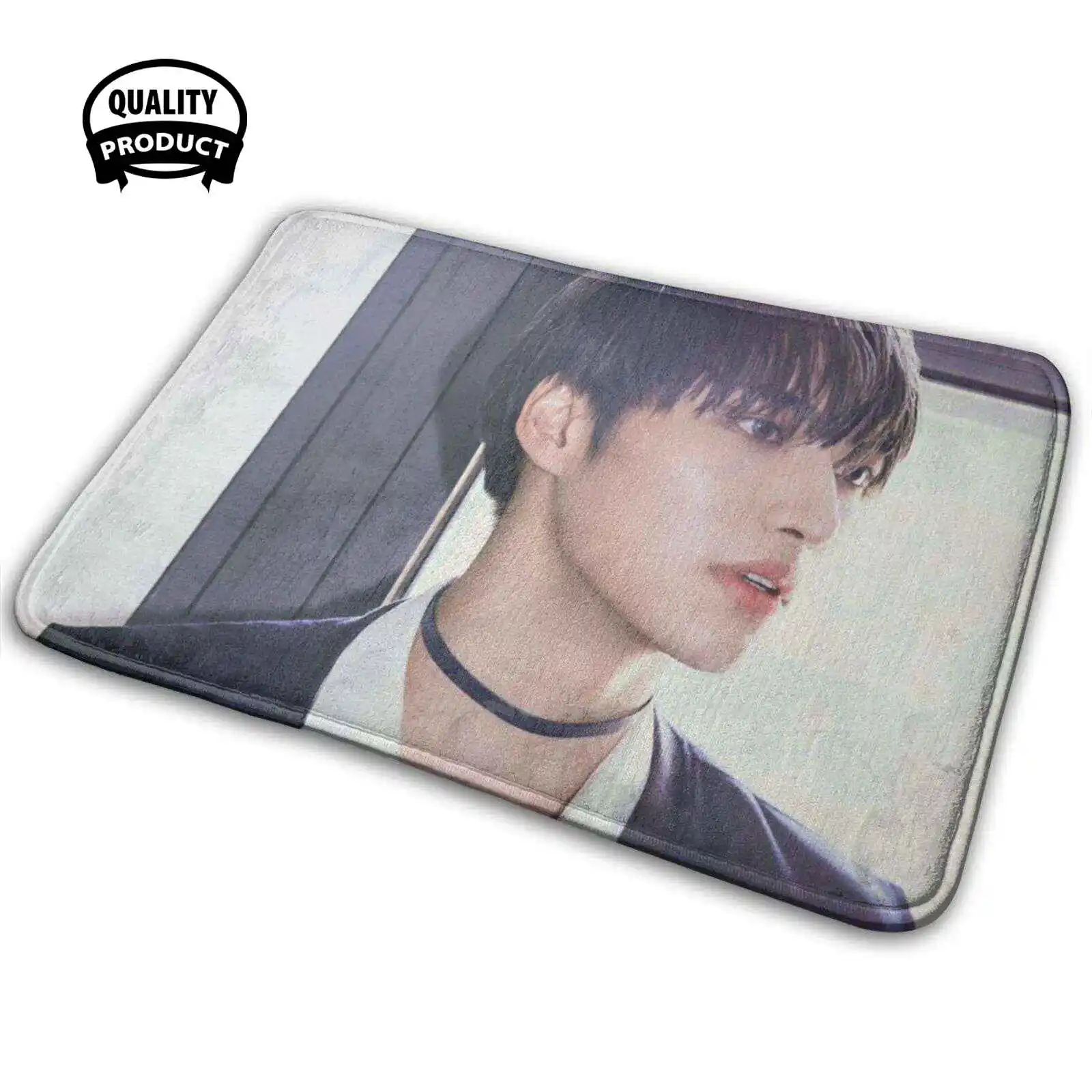 Ateez Zero : Fever Start Seonghwa 3D Soft Tappetino Antiscivolo Tappeto Tappeto Cuscino Ateez Atiny Hongjoong Seonghwa Yunho Yeosang San