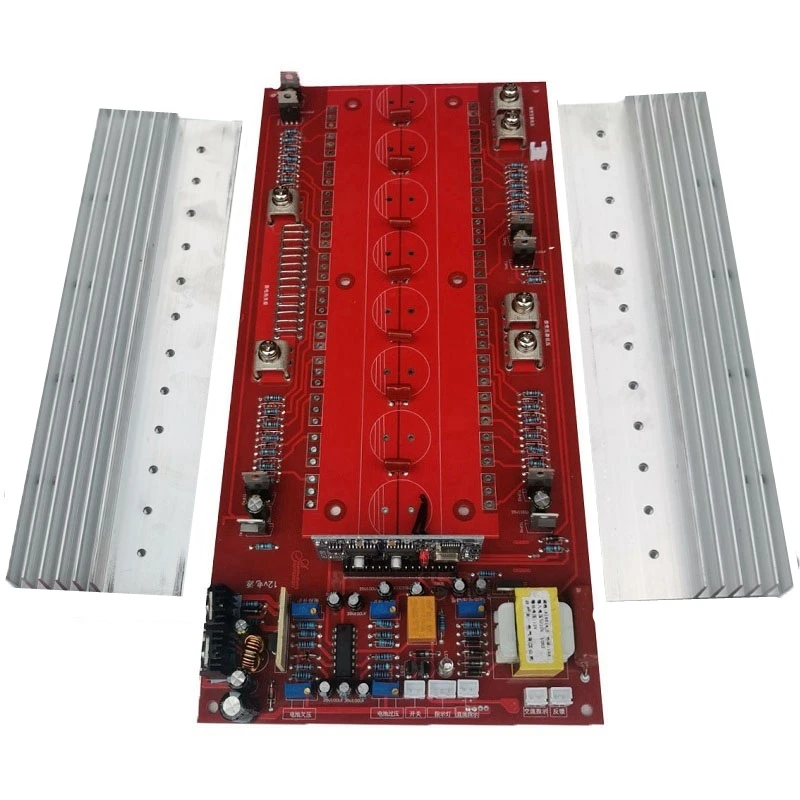 US $50.60 24v3500w 48v6500w 60v9000w 72v12000w 220v Pure Sine Wave Inverter SemiFinished Motherboard 24 Tubes