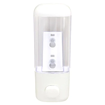 

Kitchen Hotel Soap Dispenser Wall Mount Suction Cup Shampoo Shower Dispenser Single Lotion Soap Dispenser Bathroom Accessories