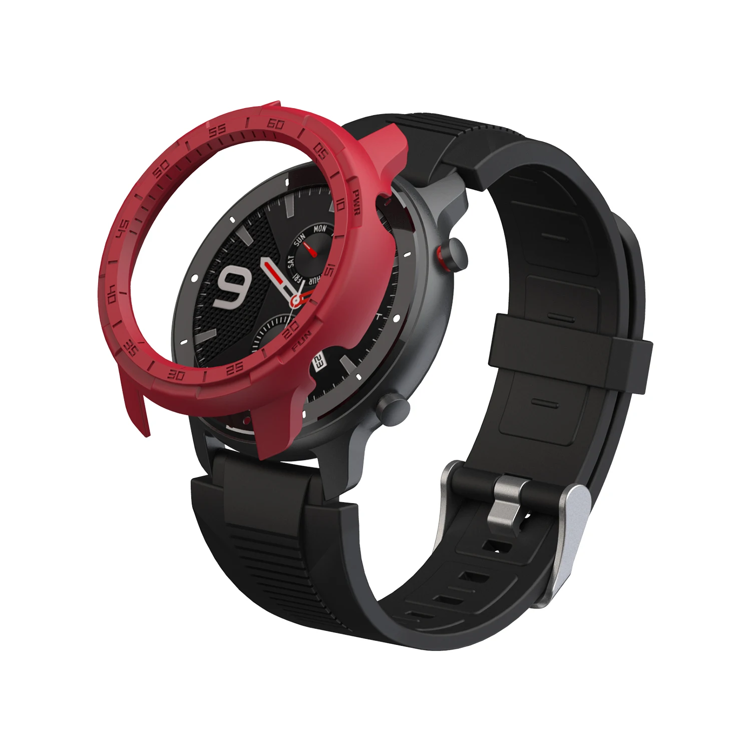 Защитный чехол с циферблатом для Huami AMAZFIT GTR 47 мм, прочный сменный корпус для ПК, чехол для часов, защитная рамка для Huami AMAZFIT