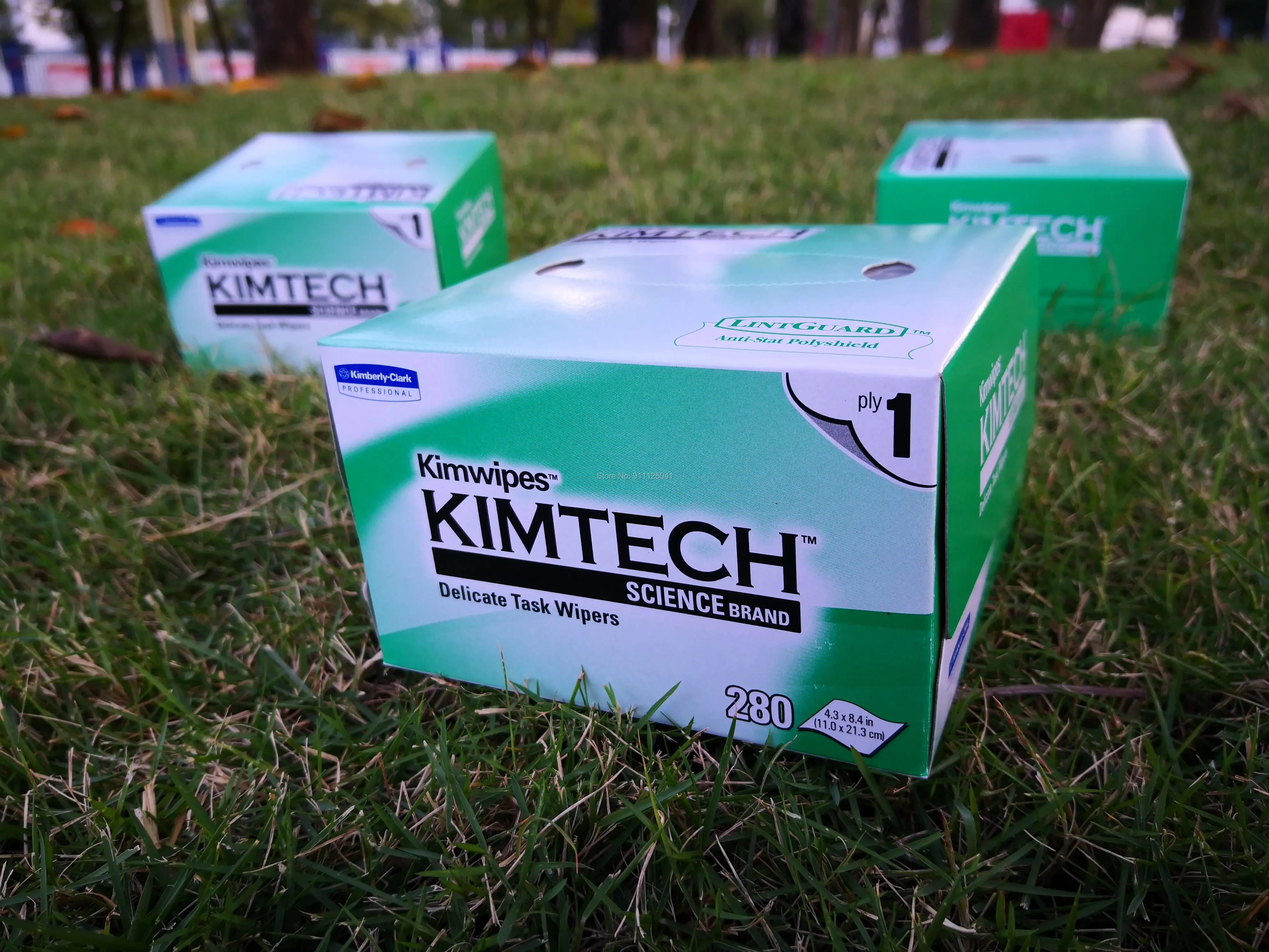 Kimtech Fiber Optic Cleaning Wipes - 560pcs for Screen Polishing, Dust-Free Precision Cleaning. Description Image.This Product Can Be Found With The Tag Names Computer cleaners, Computer Office, Fiber optic kimwipes