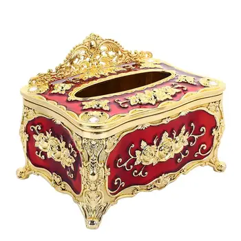 

Acrylic 2 Colors Large Volume Tissue Boxes Holder High Grade Tissue Box Cover Gift Universal Luxury Tissue Box