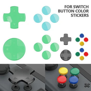 

10pcs D-Pad Replacement switch housing Case DPAD Button Cap Set for Nintendo Switch Joy-Con JoyCon Controller