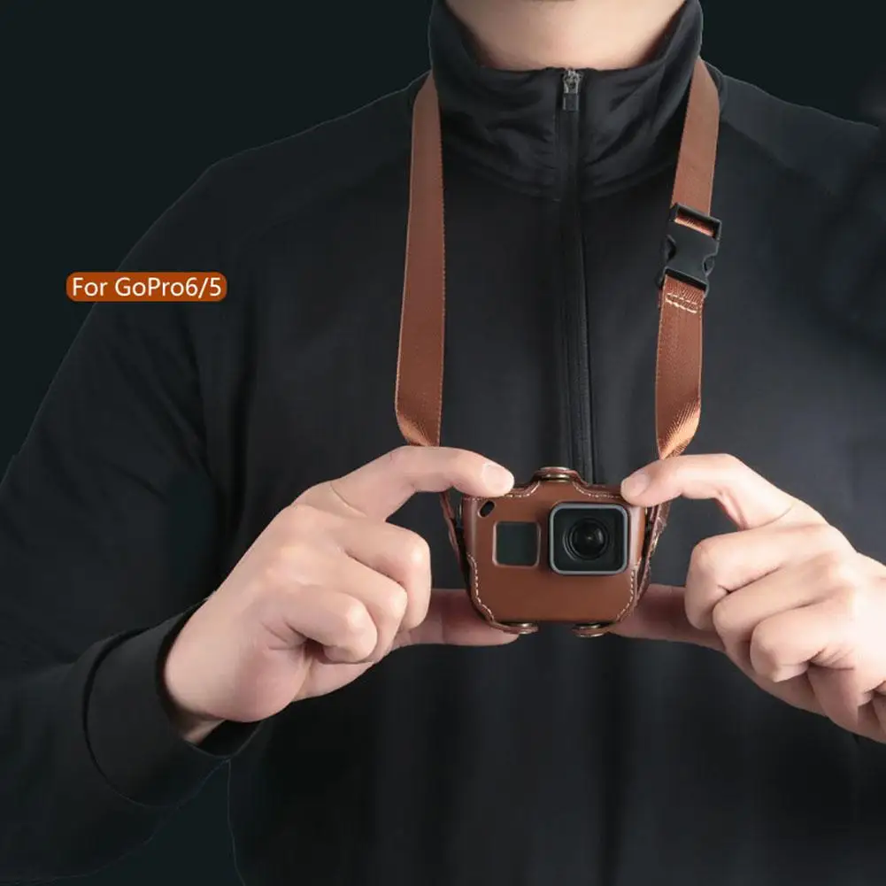Защитный чехол для Gopro Hero 7 6 5 Black Edition из искусственной кожи чехол защитный чехол R25