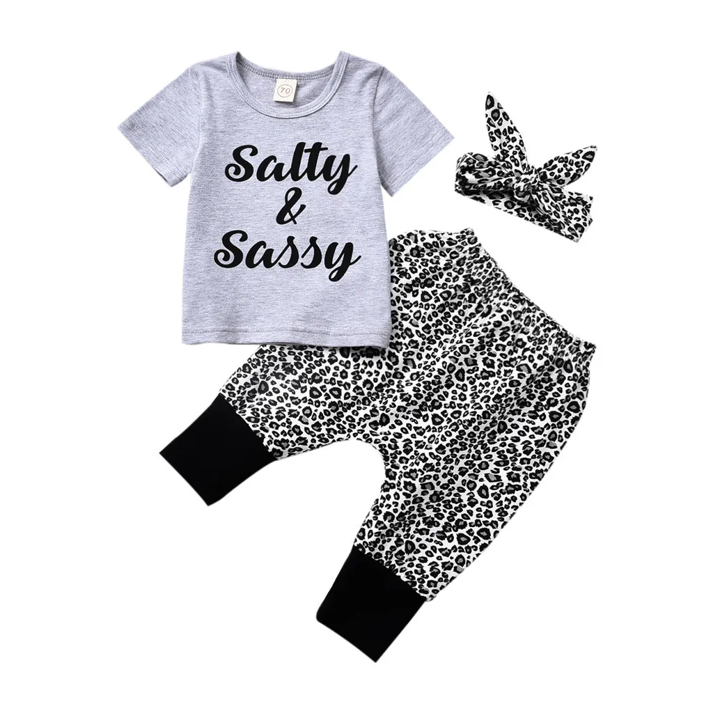 Newborn Baby Boy Clothes Letter Short Sleeve Costumes For Newborns