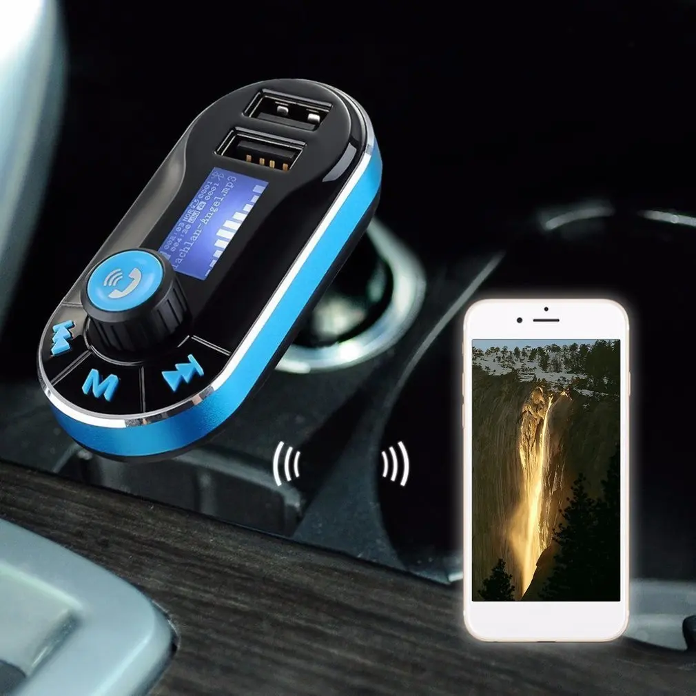 Портативный многофункциональный автомобильный mp3-плеер, автомобильная Mp3 карта, локомотив с автомобильным зарядным устройством, fm-передатчик Bt66, автомобильный mp3-плеер