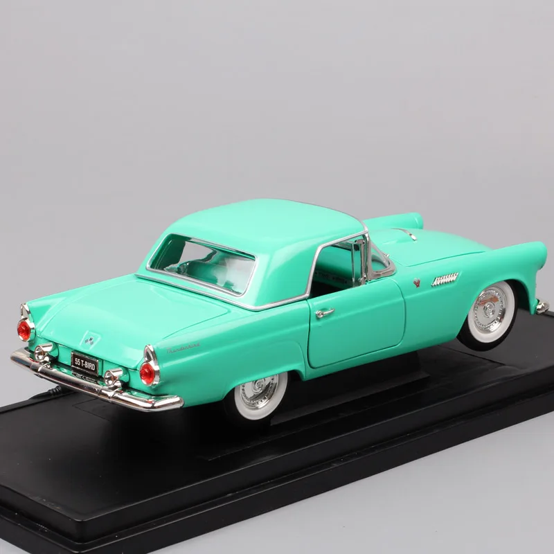 Дорожный знак большой 1:18 Масштаб 1955 Ford Thunderbird литая модель игрушечного автомобиля Replicas винтажная модель автомобиля для коллекции