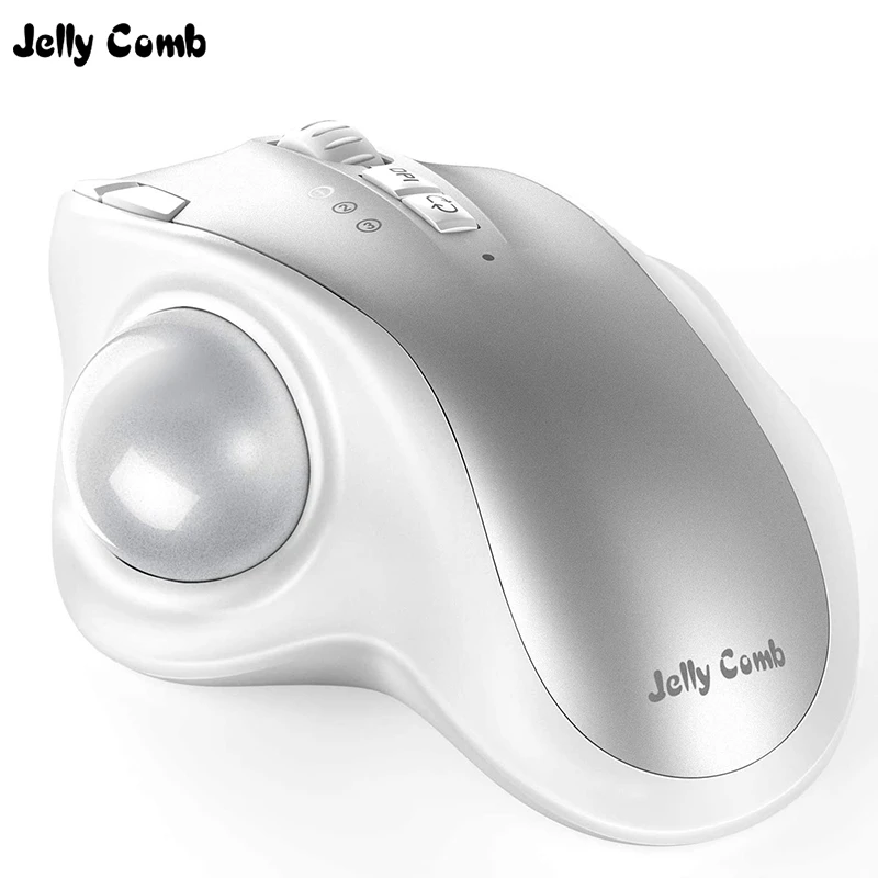 Jelly Comb – souris de jeu professionnelle verticale, 2.4 dpi, 2400G, sans  fil, Bluetooth, Rechargeable, pour Trackball | AliExpress