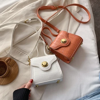 

Luxury Super Mini PU Leather Crossbody Bags for Women 2020 Lipstick Bags Luxury Shoulder Messenger Bag Female Handbags