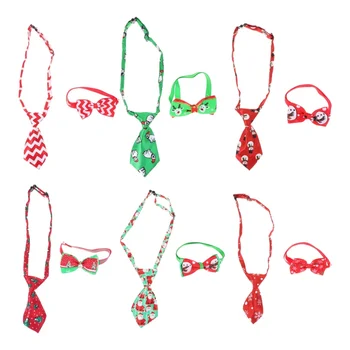 

12Pcs Dog Adorable Cat Party Fesitval Decorative Chritmas Puppy Bow Ties Puppy Collar Ties Pet Grooming Accessories