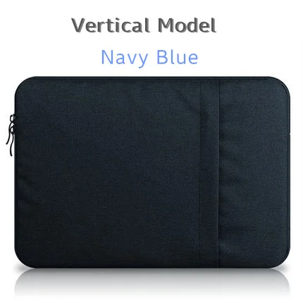Новая сумка для ноутбука 1" 13" 1" 15" 15," чехол для Macbook Air Pro 12 13,3 15,4 16 дюймов - Цвет: Vertical Navy Blue