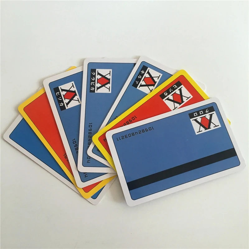 Tarjeta de licencia de HUNTER x HUNTER de Anime japonés, accesorios de disfraces, tarjeta Jie Killua Zoldyck