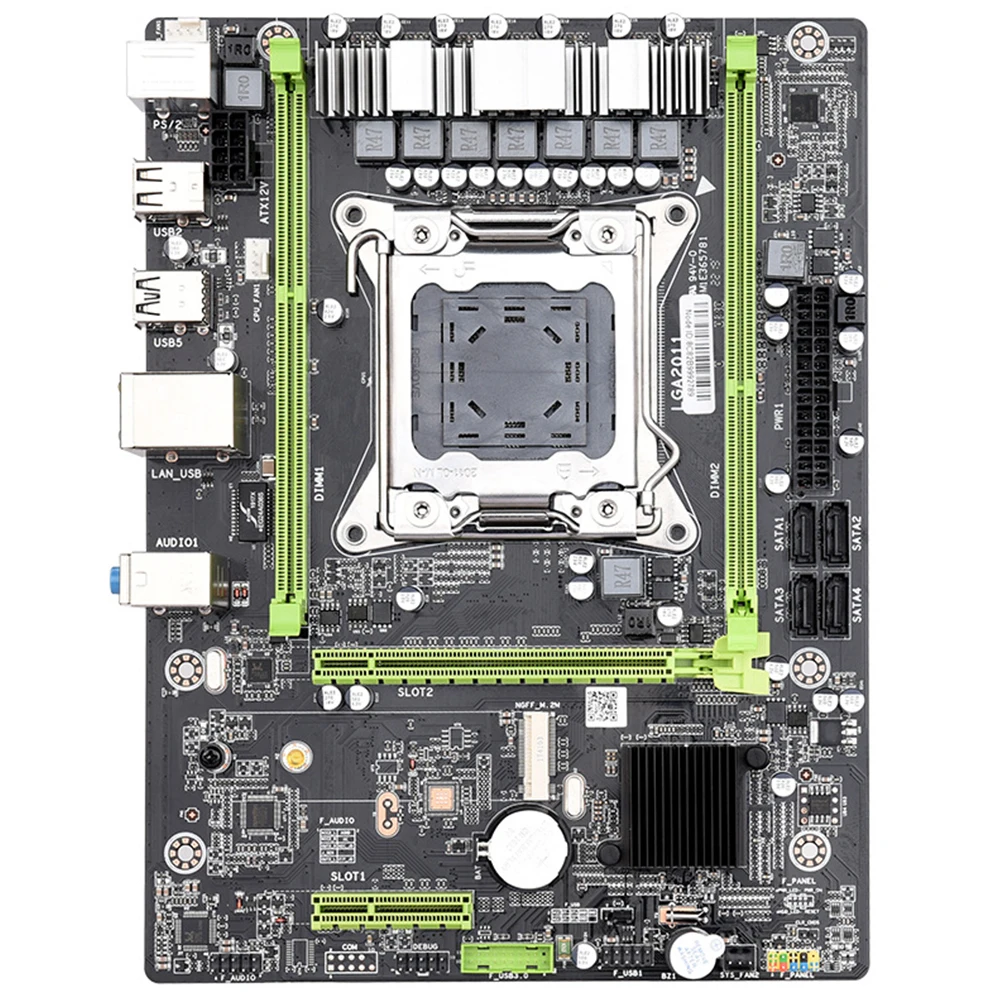 

Motherboard X79 LGA 2011 DDR3 Supports RECC Dual channel 64G With M.2 NVMe Computer Mainboard For Intel I3 I5 I7 Xeon Series