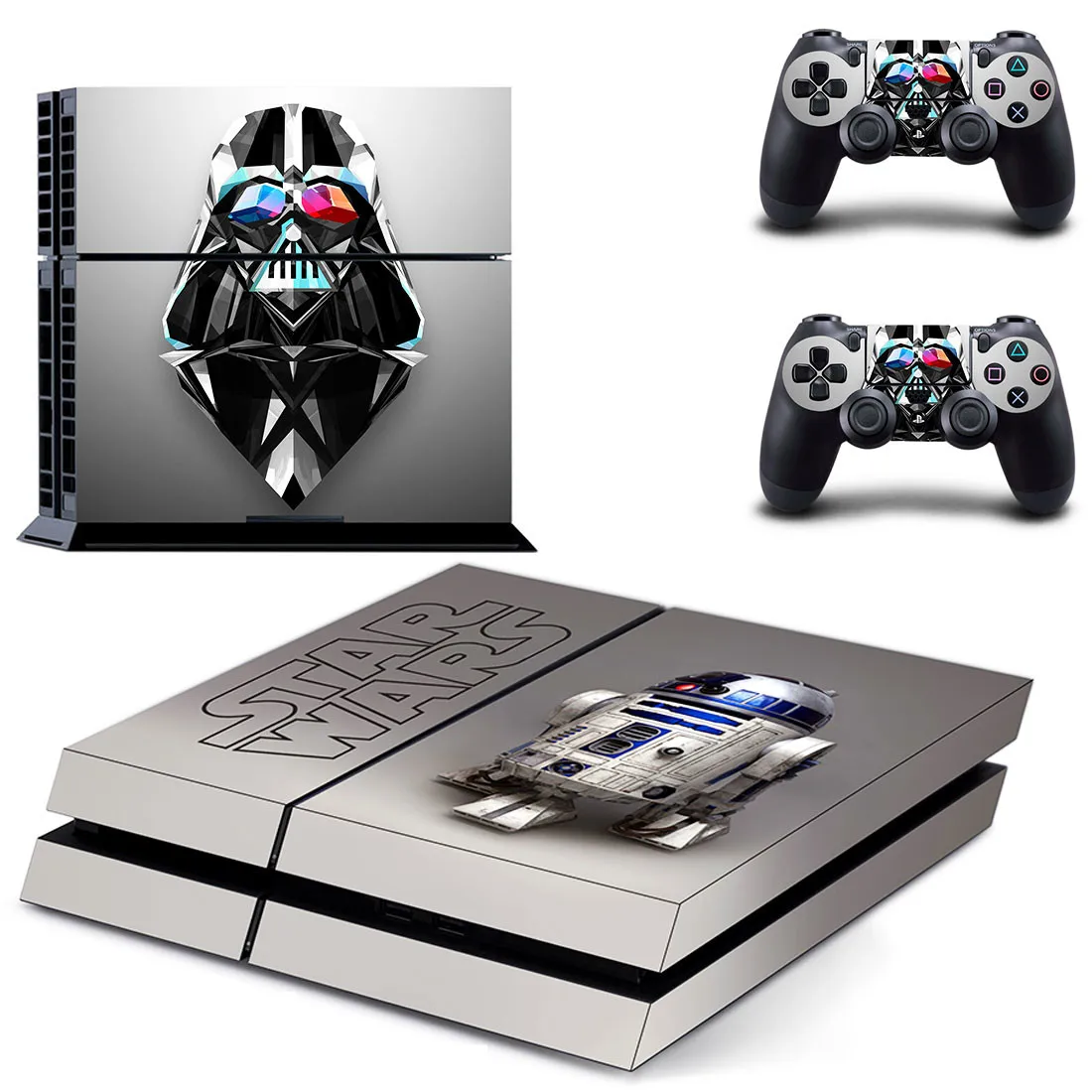 Film Star Wars PS4 Stickers Play station 4 Skin Sticker Decals For PlayStation 4 PS4 Console and Controller Skins Vinyl