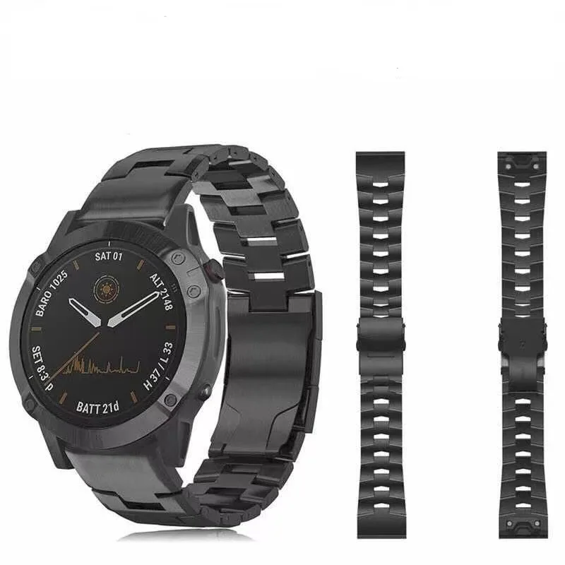 garmin 22mm titanium band