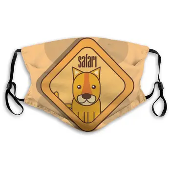 

Cute Dog Masks With filter Washable & Reusable Anti Dust Breathable Mask With Adjustable Ear Loops