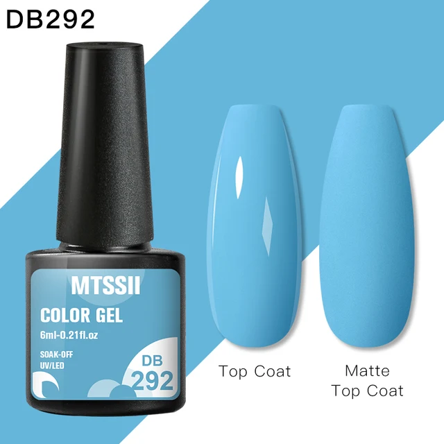 Mtssii Reflective Glitter Gel Nail Polish 6ml Sparkling Auroras Laser Nail Gel Nail Art Varnish Semi Permanent Top Base Gel Q15156 NO Reflective