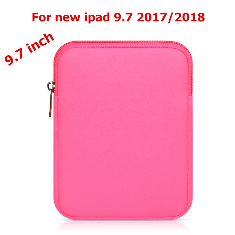 9.7 inch rose red BinFul мягкие планшеты гильзы сумка для iPad Mini 1/2/3/4 Air 1/2 крышка чехол для iPad Pro 9,7 нового iPad 9,7 для чтения электронных книг 6 - Цвет: 9.7 inch rose red