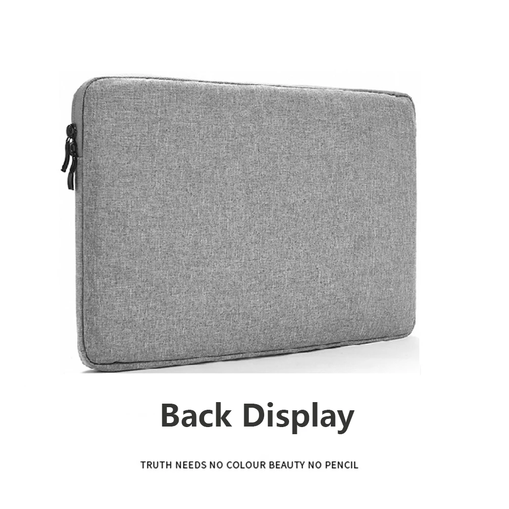Bolsa de Laptop Impermeável Caixa de Computador para Macbook Air 13 Xiaomi Lenovo Dell Asus 11 12 13.3 14 15.6 17.3 - Imagem 4