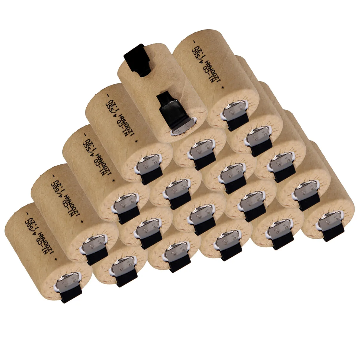 20 pcs 4/5SC 1200mah 1.2v battery NICD rechargeable batteries for makita bosch B&ampD Hitachi metabo dewalt element power tool |