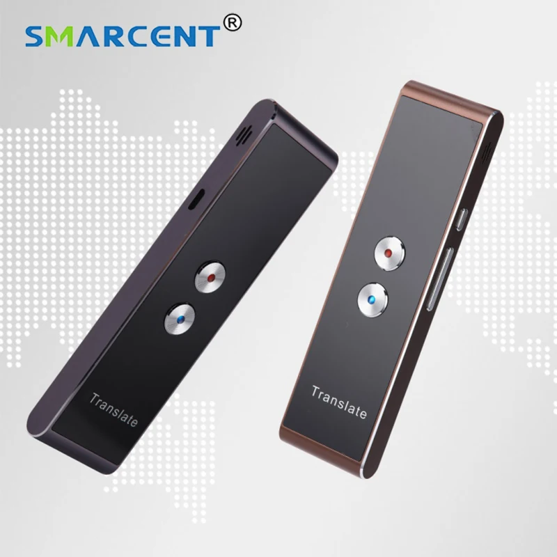 

Portable 39 Multi-Language Translation T8 Smart Speech Translator Two-Way Real Time For Learning Travelling Business Meeting