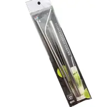 304 соломка из нержавеющей стали группа мороженого чашка соломка из нержавеющей стали металлическая соломинка чайная солома многоразовая солома