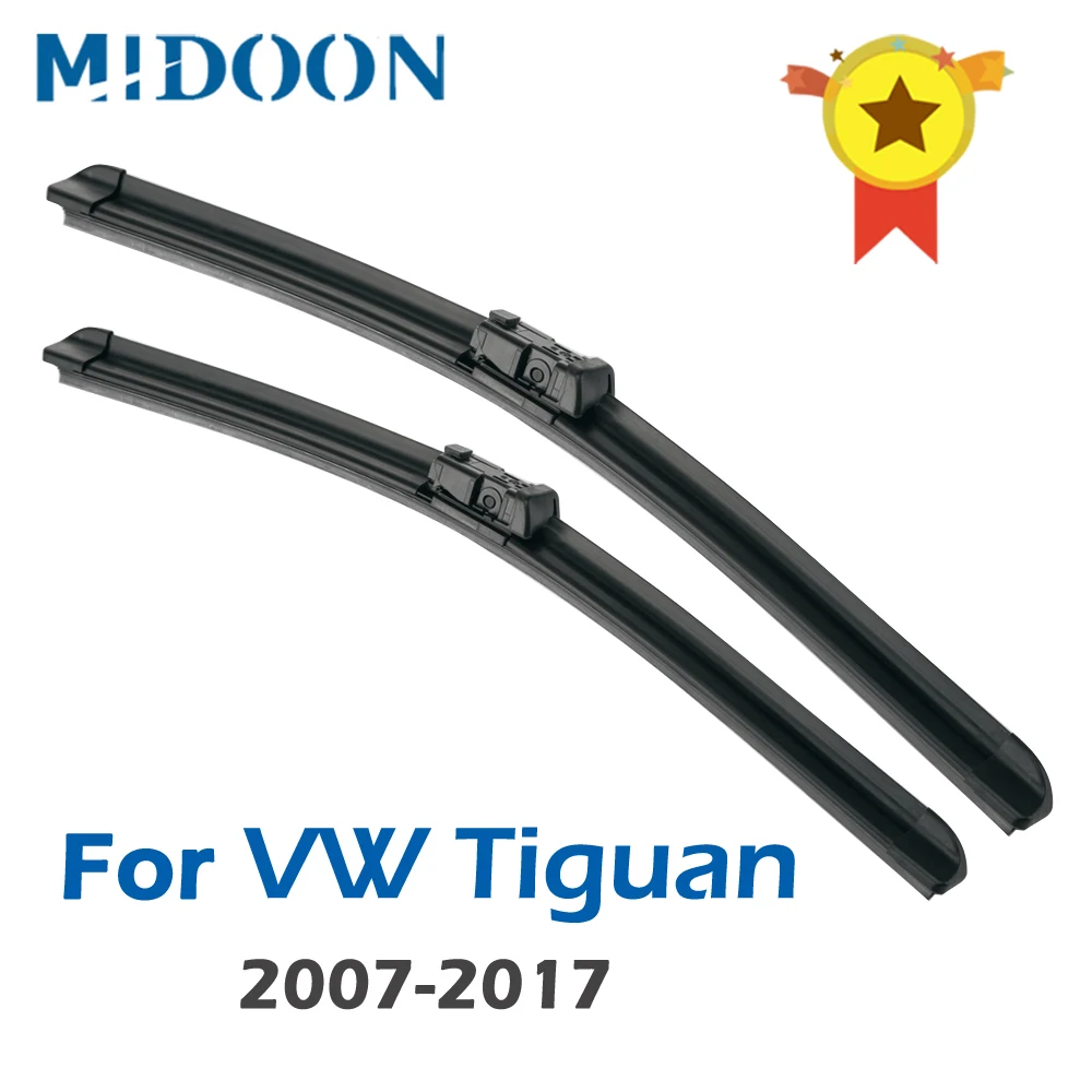 Щетки стеклоочистителя передние MIDOON LHD для VW Tiguan MK1 2007 - 2017 2008 2009 2010 2012 2016 лобовое
