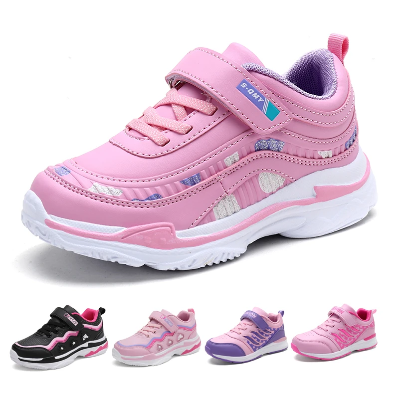 Children Shoes Girls Sneakers Pink Antislip Kids Tenis Waterproof Chaussure Enfant Breathable