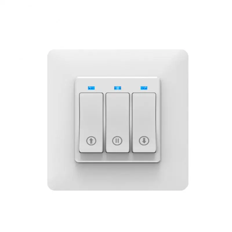 white 4 шт. Wifi смарт рольставни мотор дверной переключатель Интеллектуальный занавес переключатель настенная панель таймер Голосовое управление Alexa echo - Цвет: white