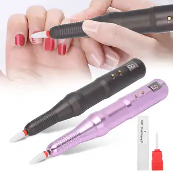 

Electric Nail Drill Pen Portable Nail Grinding Polishing Machine Manicure Tool Rechargeable Manicure Machine Nail Salon Supplies