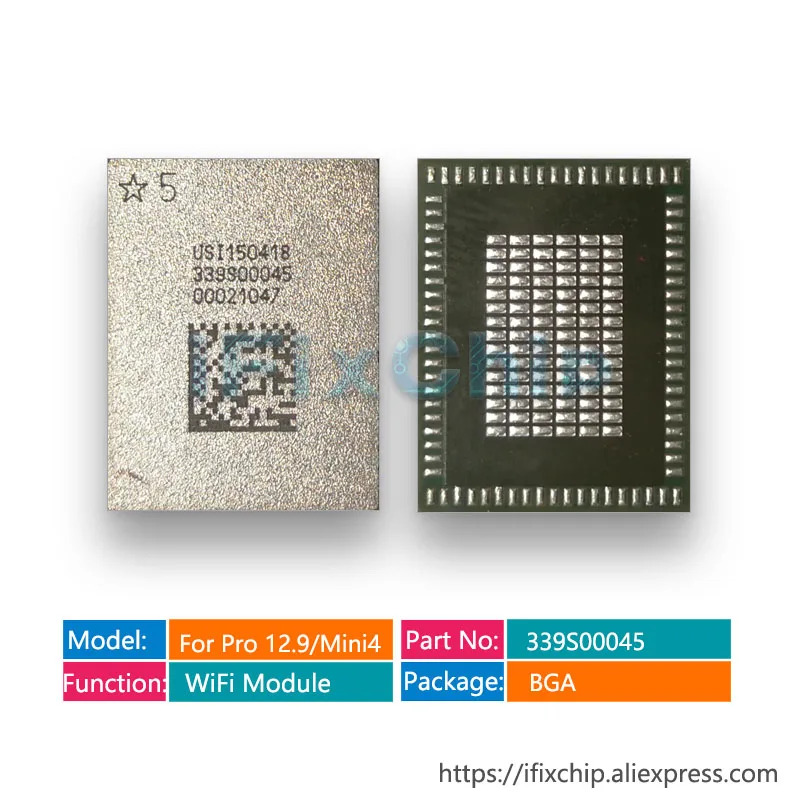 Оригинальный и новый чип 339S00045 Wi-Fi IC для ipad pro 12 9/mini 4 5 шт./лот | Электронные