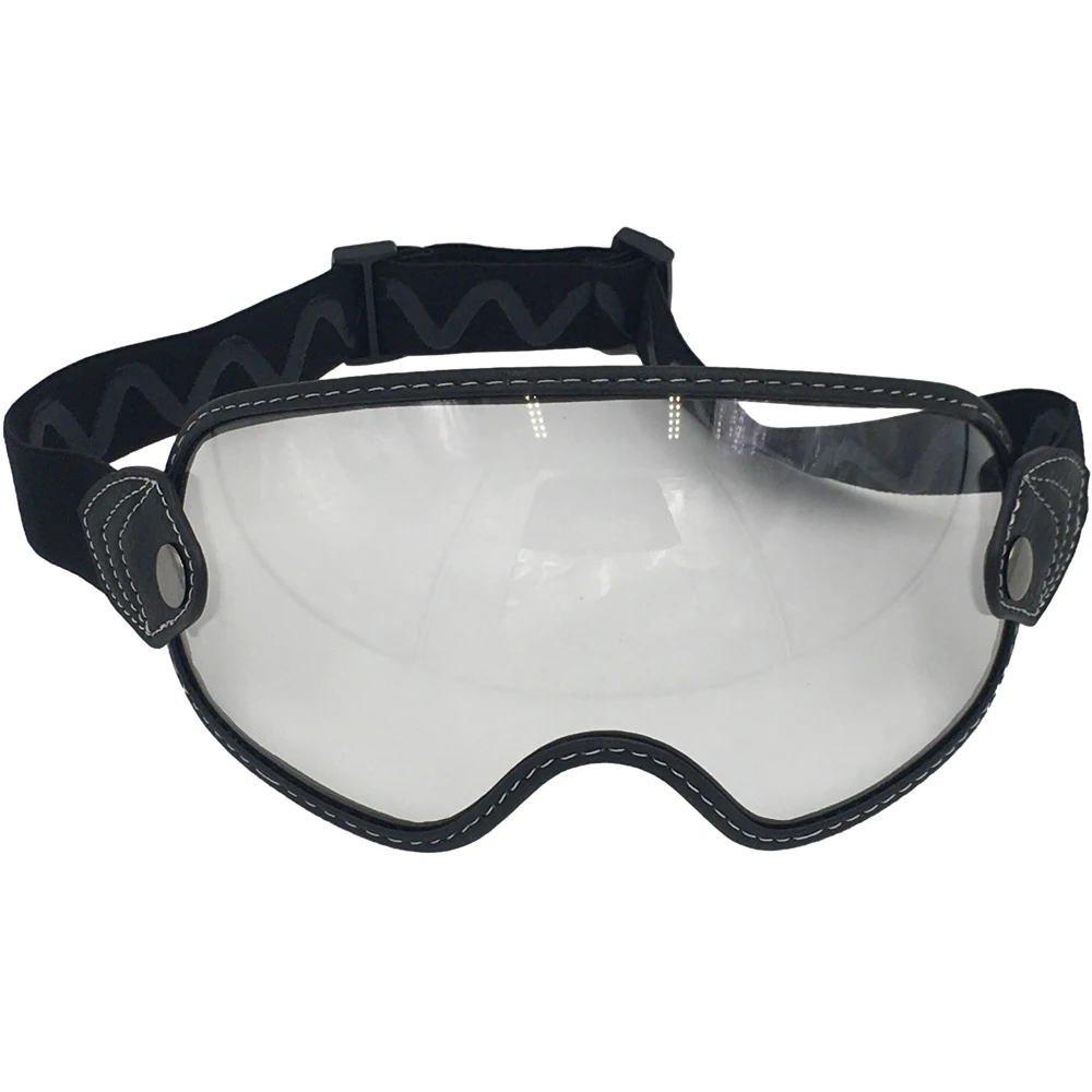 Motobaby Motorcycle Visor Bubble Shield Lens Retro Accries Chopper