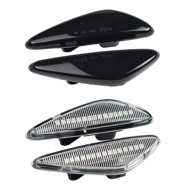 Flashing LED Dynamic Turn Signal Blinker Light For Mazda 5 CW 6 GH MX-5 ND RX-8 Car Side Marker Light For Fiat 124 Spider Abarth 3