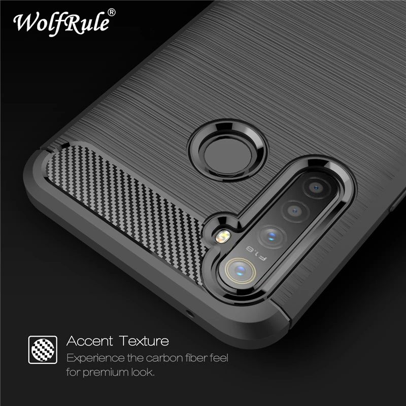 WolfRule Realme 5 Pro Чехол Realme Q чехол противоударный мягкий ТПУ матовый задний Чехол для телефона для Oppo Realme 5 Pro Funda 6,3"