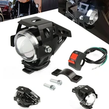 Мотоциклетный светодиодный светильник на голову, мотоциклетный Точечный светильник для вождения, противотуманный точечный головной светильник, лампа для KAWASAKI VERSYS650 VERSYS 650