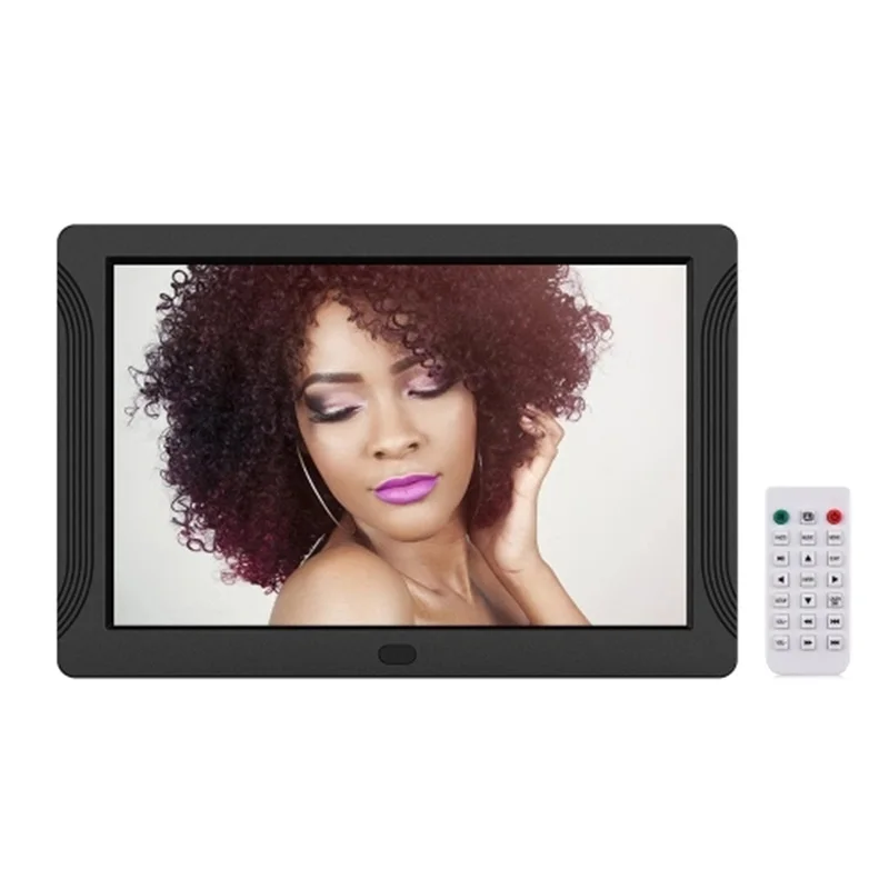 JABS 7 Inch LED Digital Photo Frame Desktop Electronic Album 1280x800 HD 16:9 Display Supports Music/Video/Photo Player/Alarm Cl