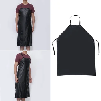 

Waterproof Unisex Heavy Duty Apron for Butchers Kitchen (Black)