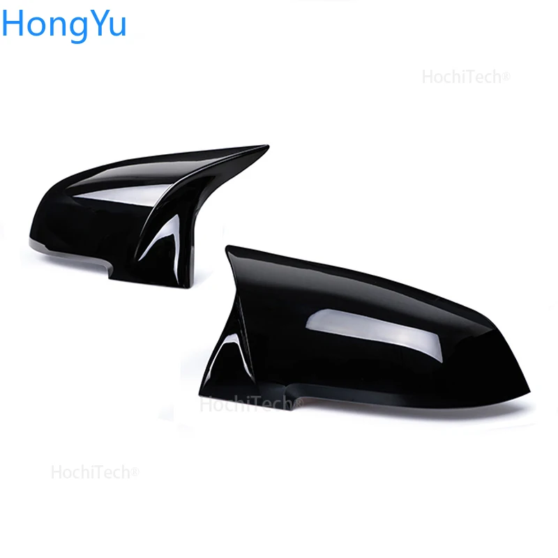 For BMW 1 2 3 4 X Series Rear View Side Mirror Cover F20 F21 F22 F23 F30 F32 F36 X1 E84 F87 M2 Carbon fiber pattern Accessories bug shield for truck Exterior Parts