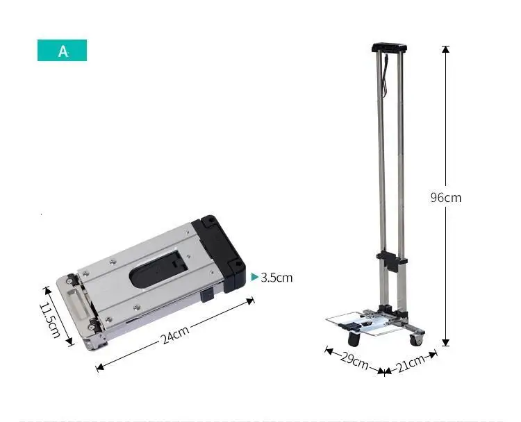 Compra Carretilla Plegable carito Mesa Cocina Тележка для покупок De Courses Avec roulets Chariot Roulant стол Кухонная Тележка