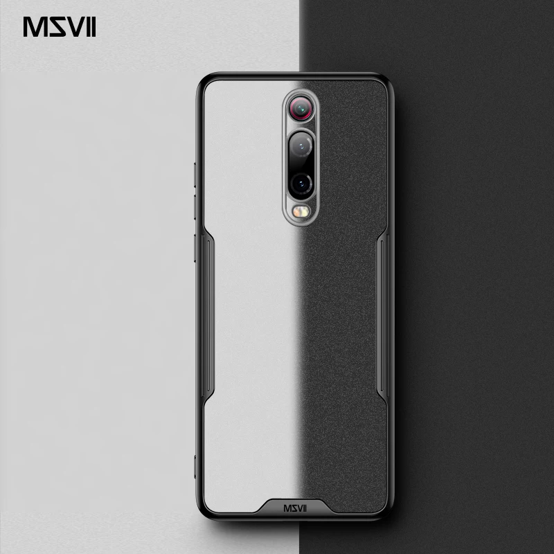 Силиконовый чехол Msvii для Xiaomi Mi 9T Redmi K20 Pro Mi9T прозрачный | Мобильные телефоны и