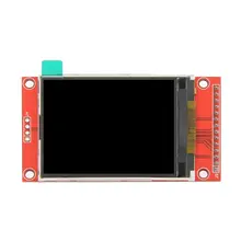 2,4 дюймов TFT SPI серийный ЖК-дисплей Разрешение 320*240 2,4 inch ЖК-дисплей Дисплей модуль с SD слот для карт памяти 3,3 в-5 в Драйвер IC ILI9341