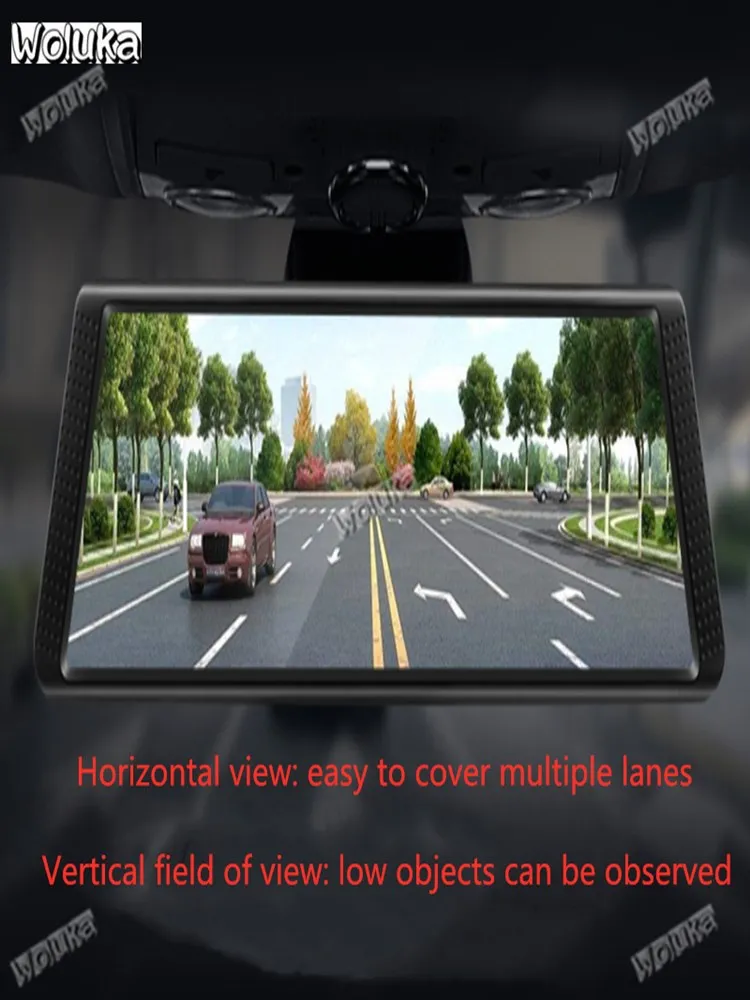 HD ночное видение Панорамное Автомобильное зеркало заднего вида измерение скорости Электрический тахограф CD50 Q06