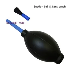 Combination Suction Ball With Brush Camera Lens Cleaning Tool For Keyboard Maintenance Dust Cleaning Succulent Plants Care