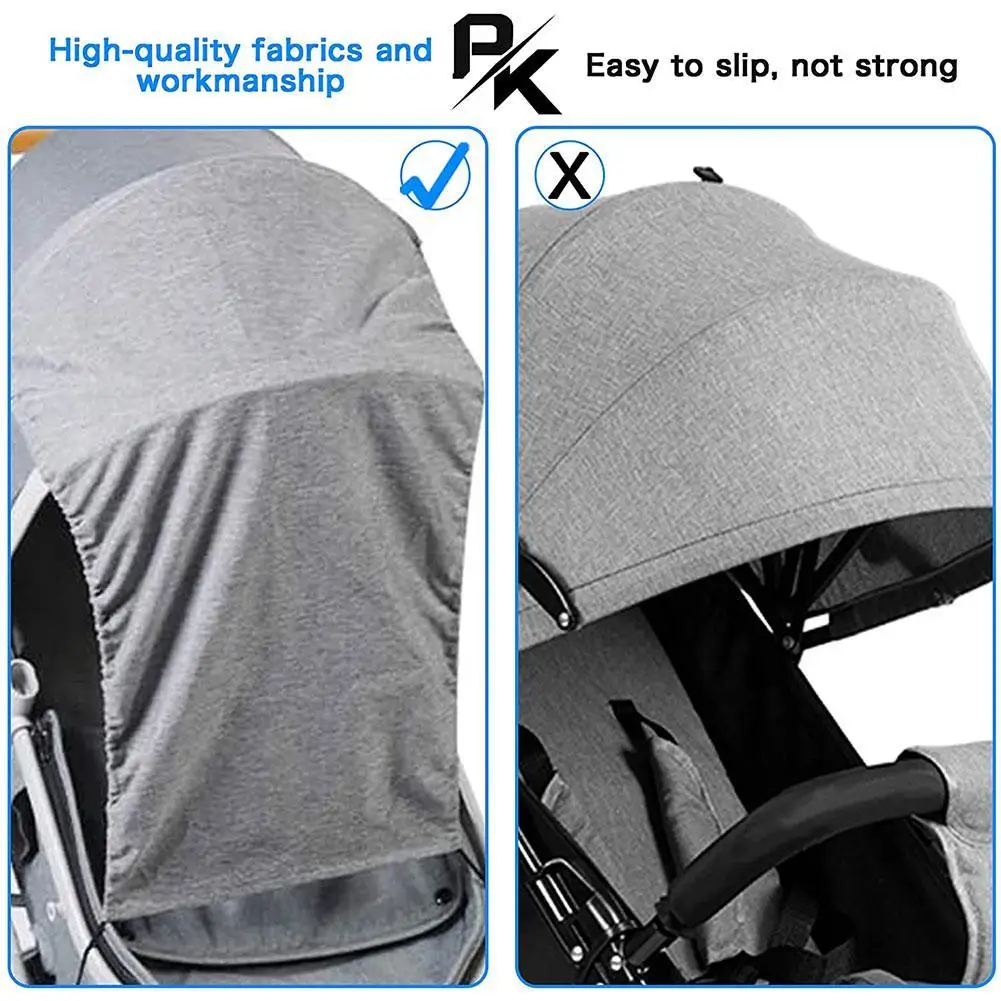 baby trend sit and stand stroller accessories	 Universal Baby Stroller Accessories Windproof Waterproof UV  Sunshade Cover For Kids Baby Prams Car Outdoor Activities baby stroller accessories best