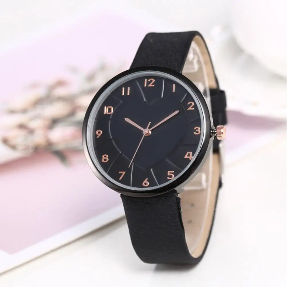 

Simple Fashion Watch Women Quartz Ladies Wristwatc Clock Watch Woman Leather Relojes Para Mujer Orologio Donna Bayan Saat#W