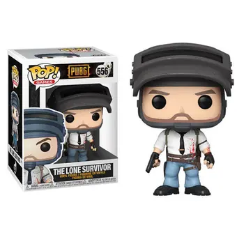 

FUNKO POP Game PUBG The Lone Survivor #556 Playerunknown's Battlegrounds Action Figure Model Toys for Children Xmas Gift