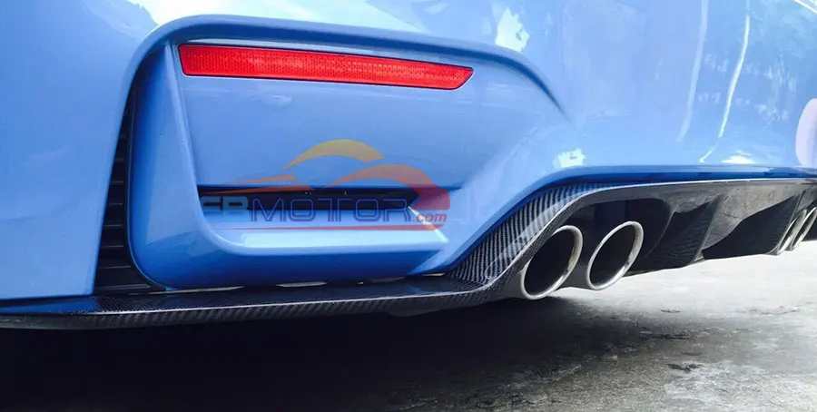 Real Carbon Fiber 3D Style Rear Diffuser for BMW F80 M3 F82 M4 2014UP B243