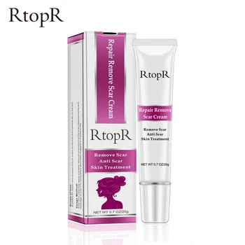 

RtopR Acne Scar Stretch Marks Remover Cream Skin Repair Face Cream Acne Spots Acne Treatment Blackhead Whitening Cream Skin Care