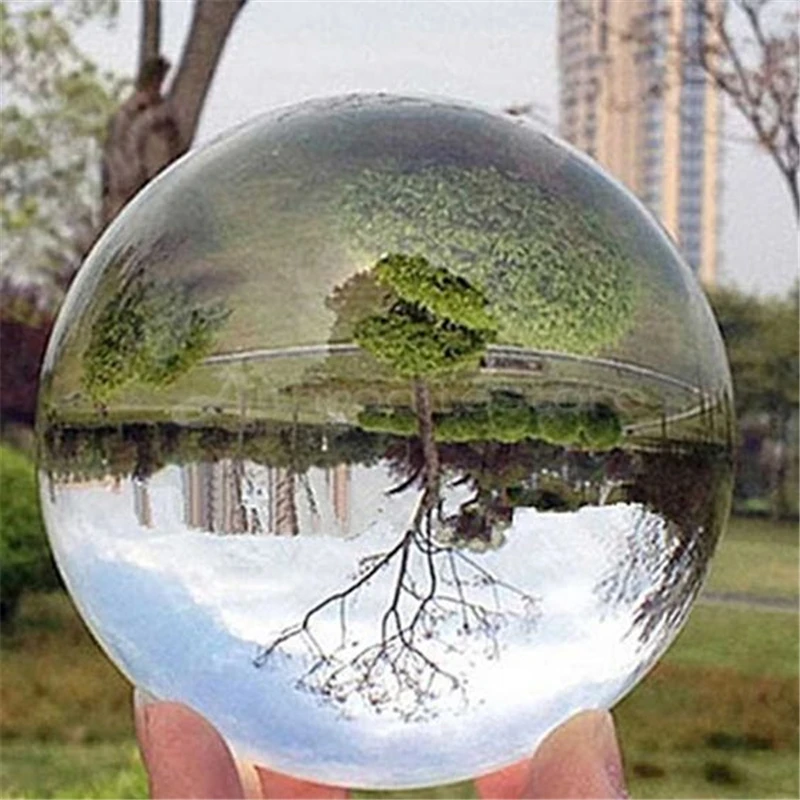 12 см Глобус K9 прозрачное стекло люстры хрустальный шар Lensball искусственный